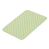 Pastel Blue-doelen op geel Magneet (Linkerzijde)