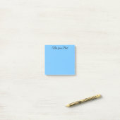 Pastel Blue Evening Sky Post-it® Notes (Op bureau)