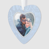 Pastel Blue Faux Diamond Modèle photo (devant)