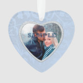 Pastel Blue Faux Diamond Modèle photo (devant)