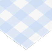 Pastel Blue Pset Pattern Pasen Korte Tafelloper (Hoek)