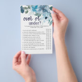 Pastel Blue Rozen Florence game over of onder Flyer (Hand)