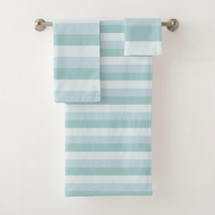 Pastel Blue Striped Moderne Élégant Modèle