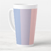 Pastel Blue to Rose Latte Mug (Angle gauche)