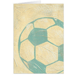 Pastel Blue Voetbal van Chariklia Zarris