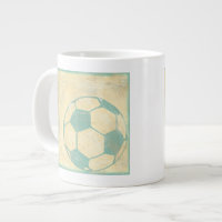 Pastel Blue Voetbal van Chariklia Zarris