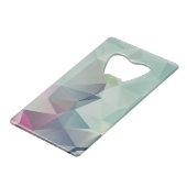 Pastel Blues Pyramide Art Abstrait (Devant Angle)