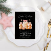 Pastel Blush Cookie Exchange Kerstfeest Kaart