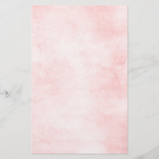 Pastel Blush Ivory Floral Botanal Mariage Menu (Dos)
