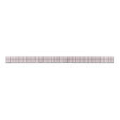 Pastel Blush Pink Gray White Plaid Pattern Lint (Voorkant)