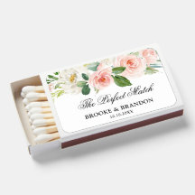 Pastel Blush  Roze Floral Botanical Weddenschap