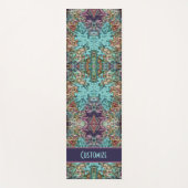 Pastel Boho Fun Custom Abstract Modern Yogamat (Voorkant)