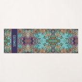 Pastel Boho Fun Custom Abstract Modern Yogamat (Voorkant (horizontaal))