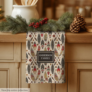 Pastel Boho Handdoek Klassieke Etnische Keuken Sti