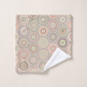 Pastel Boho Multi Mandalas   Bad Handdoek (Wasdoekje)