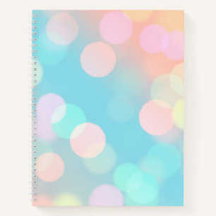 Pastel Bokeh Bullet Journal / Carnet Linne