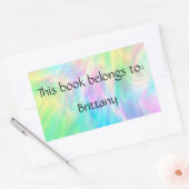 Pastel Bookplate Sticker (Envelop)