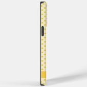  pastel Bord boter geel polka dot Case-Mate iPhone Case (Achterkant / Rechts)