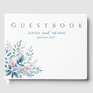 Pastel Botanical Mariage Livre d'or