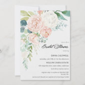 Pastel Bouquet Bridal Shower Invitation (Devant)