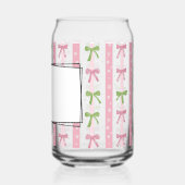 Pastel Bow Blikvorm Glas (Achterkant)