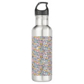 pastel breast pattern waterfles  (Voorkant)