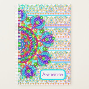 Pastel Brodery Beau Boho Nom Planificateur