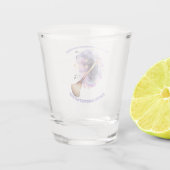 Pastel Broomstick Ride Shot Glas (Achterkant)