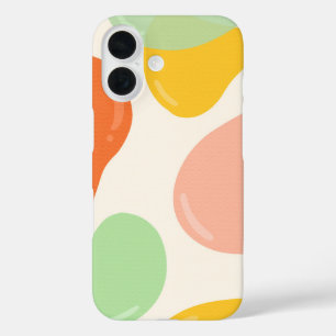 Pastel Bubbles iPhone 16 Hoesje