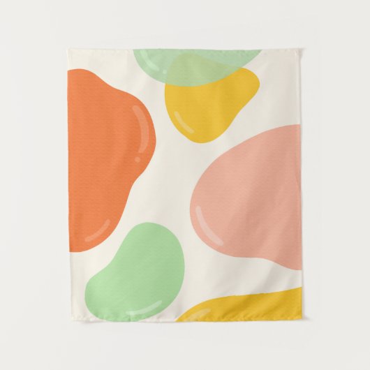 Pastel Bubbles Wandkleed (Voorkant)