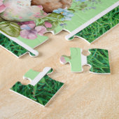 Pastel Bunny Bunny Couleur Puzzle (Côté)
