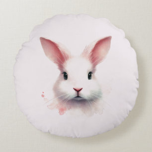 Pastel Bunny Confort : Coussin rond