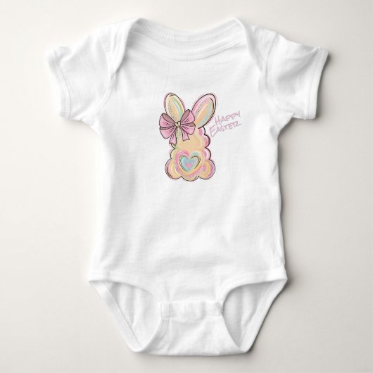 Pastel Bunny Delight Romper (Voorkant)