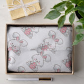 Pastel Bunny Elegance Tissuepapier (Geschenk)