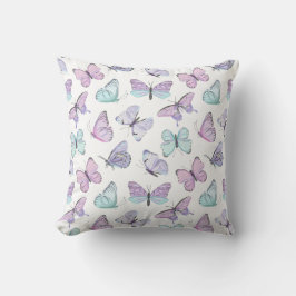 Pastel Butterfly Dream Pillow Kussen