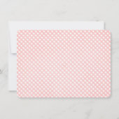 Pastel Cactus Carte de remerciements de Girl (Dos)