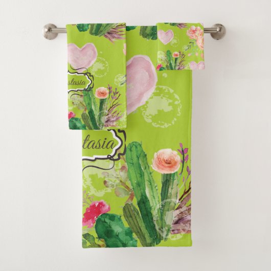 Pastel Cactus personnalisé (En situation)