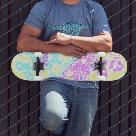 Pastel Camo Skateboard (Buiten 3)