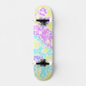Pastel Camo Skateboard (Voorkant)