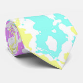 Pastel Camo Stropdas (Opgerold)
