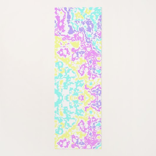 Pastel Camo Yogamat (Achterkant)