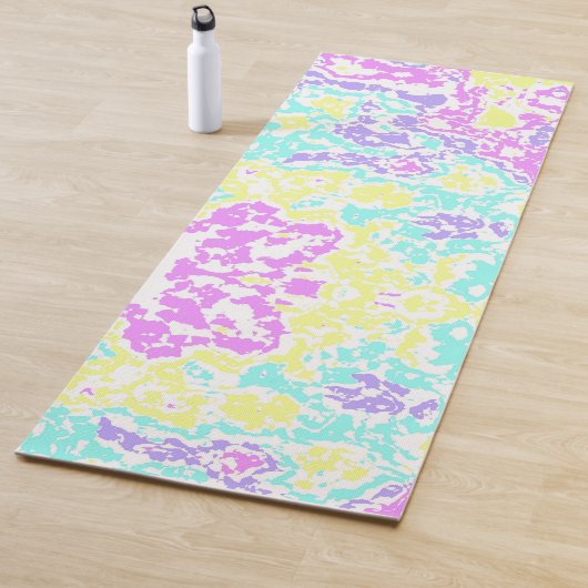 Pastel Camo Yogamat (In situ)