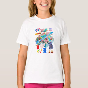 Pastel Candy Collage T-shirt