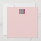 Pastel Carte Plat Art Abstrait (Dos)