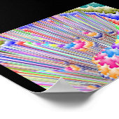 Pastel Cascade Poster (Hoek)