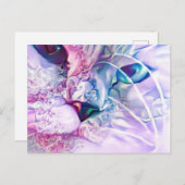 Pastel Cat Dreamscape Briefkaart (Voorkant / Achterkant)