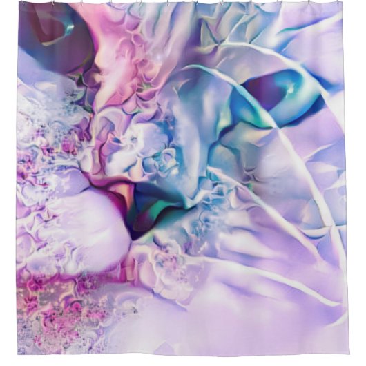 Pastel Cat Dreamscape Douchegordijn (Voorkant)