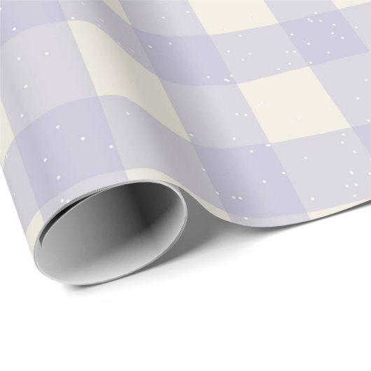 Pastel Checkered Gingham Cadeaupapier (Rol Hoek)