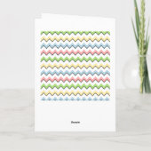 Pastel Chevron avec Monogram de Shirley Taylor (Dos)