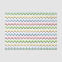Pastel Chevron-Drop Shadow by Shirley Taylor